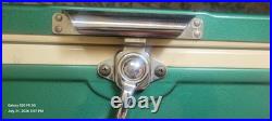 VINTAGE COLEMAN COOLER METAL ICE CHEST DIAMOND LOGO 10x13x18 1960s