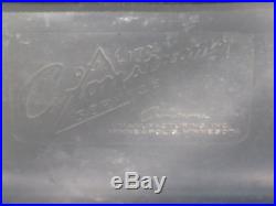 Vintage Dr Pepper Ad Cronstroms Cooler / Ice Chest Aluminum Metal 10-2-4