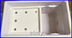 VTG 1973 Coleman Cooler Green Metal Ice Chest Cooler with Original Insert CLEAN
