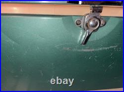 VTG COLEMAN COOLER Metal Green Cooler Supernatural 1978 Distressed Scratched