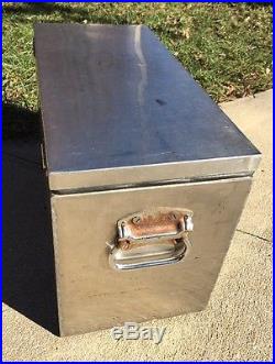 VTG Stainless Steel Metal Cooler Ice Chest Heavy Duty High Quality Bar Storage
