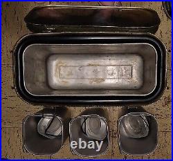 VTG US Military Wyott CORP Metal Food Storage Insulated Container Cooler