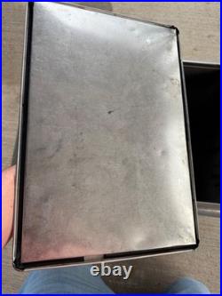 Very Rare, Vintage Snackmaster Cooler 1950s Stainless Steel Very Rare