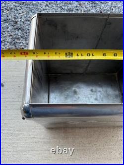 Very Rare, Vintage Snackmaster Cooler 1950s Stainless Steel Very Rare