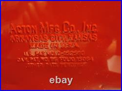 Vintage 1940s-1950s Acton MFG Co Coca Cola Metal Cooler Collectible