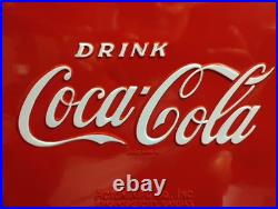 Vintage 1940s-1950s Acton MFG Co Coca Cola Metal Cooler Collectible