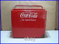 Vintage 1950'S Coca-Cola Metal Cooler withTray Cavalier Mfg Rat Rod Rat Truck Vintage 1950'S Coca-Cola Metal Cooler withTray Cavalier Mfg Rat Rod Rat Truck