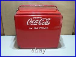 Vintage 1950'S Coca-Cola Metal Cooler withTray Cavalier Mfg Rat Rod Rat Truck Vintage 1950'S Coca-Cola Metal Cooler withTray Cavalier Mfg Rat Rod Rat Truck