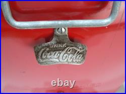 Vintage 1950'S Coca-Cola Metal Cooler withTray Cavalier Mfg Rat Rod Rat Truck Vintage 1950'S Coca-Cola Metal Cooler withTray Cavalier Mfg Rat Rod Rat Truck