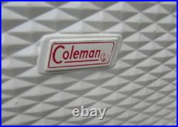 Vintage 1950's 1960's RED Coleman Picnic Cooler Ice Chest Star Snowflake Lite Vintage 1950's 1960's RED Coleman Picnic Cooler Ice Chest Star Snowflake Lite