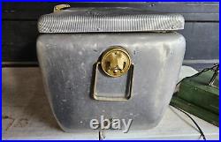 Vintage 1950's Drink Pepsi Cola Aluminum Cooler Ice Box Chest Metal Retro
