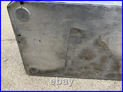 Vintage 1950's Embossed 7Up Aluminum Metal Cooler Ice Chest