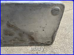Vintage 1950's Embossed 7Up Aluminum Metal Cooler Ice Chest