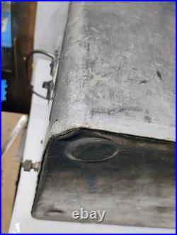 Vintage 1950's Embossed 7Up Aluminum Metal Cooler Ice Chest 22x13x13