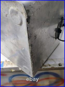 Vintage 1950's Embossed 7Up Aluminum Metal Cooler Ice Chest 22x13x13