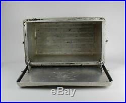 Vintage 1950's PEARL XXX Aluminum Metal Beer Picnic Cooler