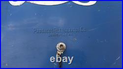 Vintage 1950's PEPSI Blue PEPSI-COLA Picnic Metal Ice Chest Cooler with Tray