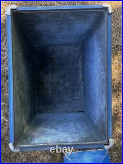 Vintage 1950's PEPSI Blue PEPSI-COLA Picnic Metal Ice Chest Portland Oregon