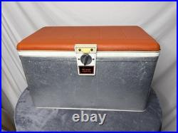 Vintage 1950's TED WILLIAMS Aluminum Ice Chest Cooler 40 Quart Capacity