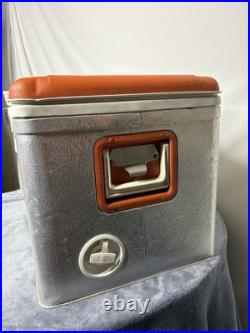 Vintage 1950's TED WILLIAMS Aluminum Ice Chest Cooler 40 Quart Capacity
