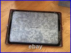 Vintage 1950s Coca-Cola Acton Metal Picnic Cooler with Tray & Lid Coke Advertising Vintage 1950s Coca-Cola Acton Metal Picnic Cooler with Tray & Lid Coke Advertising