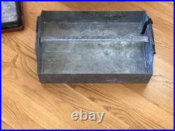 Vintage 1950s Coca-Cola Acton Metal Picnic Cooler with Tray & Lid Coke Advertising Vintage 1950s Coca-Cola Acton Metal Picnic Cooler with Tray & Lid Coke Advertising