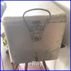 Vintage 1950s Metal JAX BEER Cooler, Ice Chest