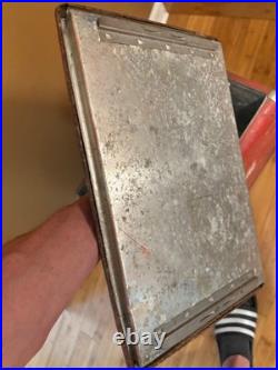 Vintage 1950s Original Coca Cola Metal Cooler by Acton MFG company