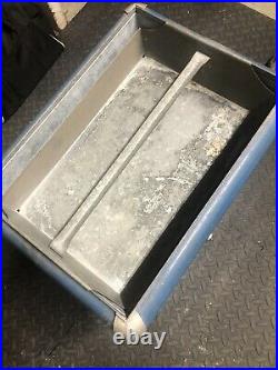 Vintage 1950s PEPSI COLA Blue Metal Cooler Ice Box Chest