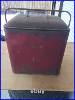 Vintage 1950s Red Pleasure Chest Cooler