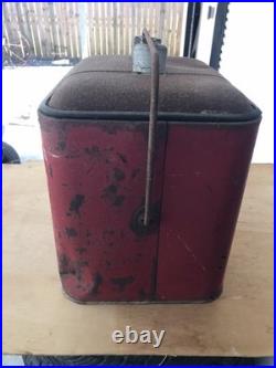 Vintage 1950s Red Pleasure Chest Cooler