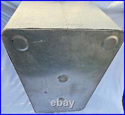 Vintage 1960's Metal 7up 7 Up Soda Pop Embossed Padded Cooler Ice Chest Sign 22 Vintage 1960's Metal 7up 7 Up Soda Pop Embossed Padded Cooler Ice Chest Sign 22