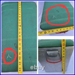 Vintage 1960's Metal 7up 7 Up Soda Pop Embossed Padded Cooler Ice Chest Sign 22 Vintage 1960's Metal 7up 7 Up Soda Pop Embossed Padded Cooler Ice Chest Sign 22