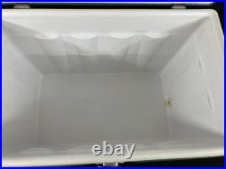 Vintage 1960s Green Coleman Metal Cooler 22 1/2 X 16 1/2 X 13 Made in USA