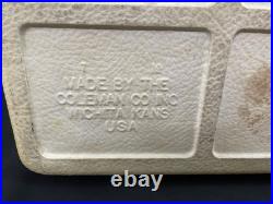 Vintage 1960s Green Coleman Metal Cooler 22 1/2 X 16 1/2 X 13 Made in USA