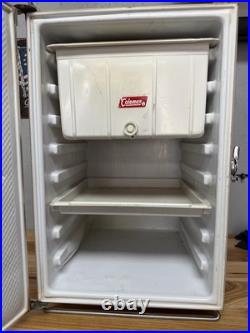 Vintage 1970's Coleman 3 Way Convertible Cooler Stand Up Ice Chest