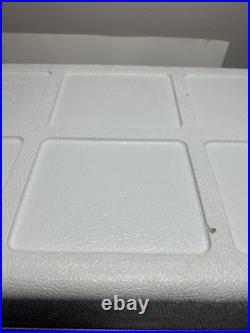 Vintage 1970s' Coleman Cooler Green & White 22L x 13.5Wx 15.5H