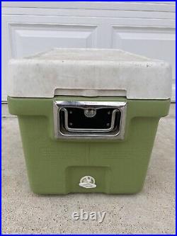 Vintage 1970s Coleman Cooler With Dual Metal Handles And Bottle Opener Rare