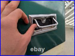 Vintage 1970s Large Green Coleman Snow-Lite Cooler Metal Cooler 28x16x15