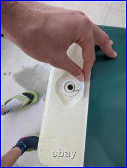 Vintage 1970s Large Green Coleman Snow-Lite Cooler Metal Cooler 28x16x15