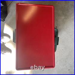 Vintage 1976 Red Metal Coleman Cooler Bottle Opener One Original Insert