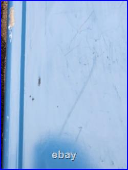 Vintage 1977 XL 89 Quart Coleman Ice Blue Steel Belted Metal Cooler 28