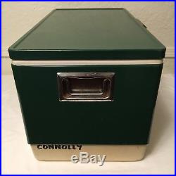 Vintage 1979 Green Metal Coleman Cooler 28 Across Ice Chest 70 Qt Snowlight