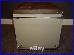 Vintage 1981 Metal Coleman Convertible Cooler WithAccessories EXCELLENT