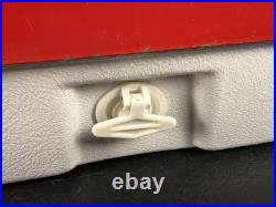 Vintage 1984 Coleman Red Ice Chest Cooler Box 22.5 X 16 X 13.5