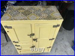Vintage 3 Door Alaska Icebox Chest