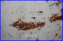 Vintage 50's Metal 7up Progress Refrigeration Cooler -Solid But Needs TLC