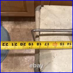 Vintage 7UP Metal Cooler Progress Refrigerator Co Soda Ice Chest 1950s