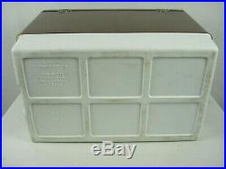 Vintage 80s Coleman Ice Cooler Chest Box 2-80 22.5 x 13.5 x 15.5