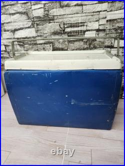 Vintage Artic Metal Ice Chest Blue 1950s Rare